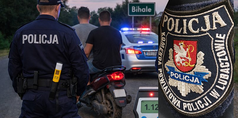 Pijany kierowca skutera zatrzymany w Bihalach