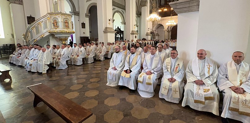 Wielki Czwartek 2026 w Zamościu. Msza Krzyżma w katedrze