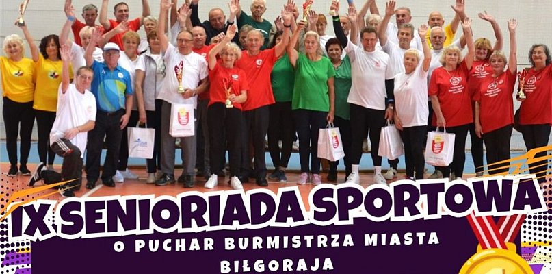 Senioriada w Biłgoraju: sport, radość i rywalizacja bez względu na wiek