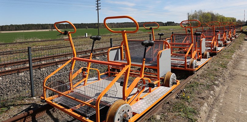 Gmina Lubaczów. Tego jeszcze nie było! Drezyny rowerowe w Baszni