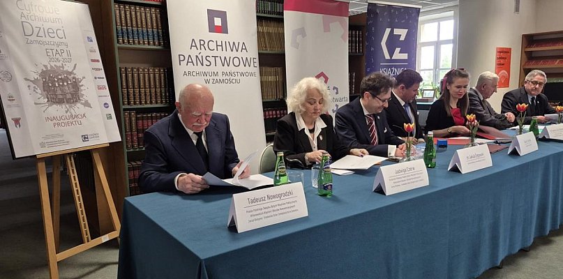 Ruszył drugi etap Cyfrowego Archiwum Dzieci Zamojszczyzny