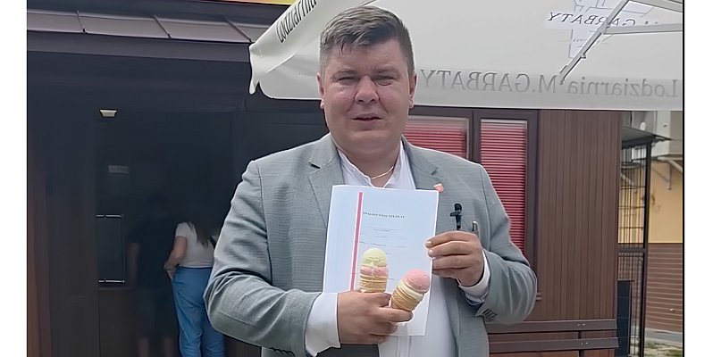 Darmowe lody za pasek w Szczebrzeszynie. Zapłaci burmistrz