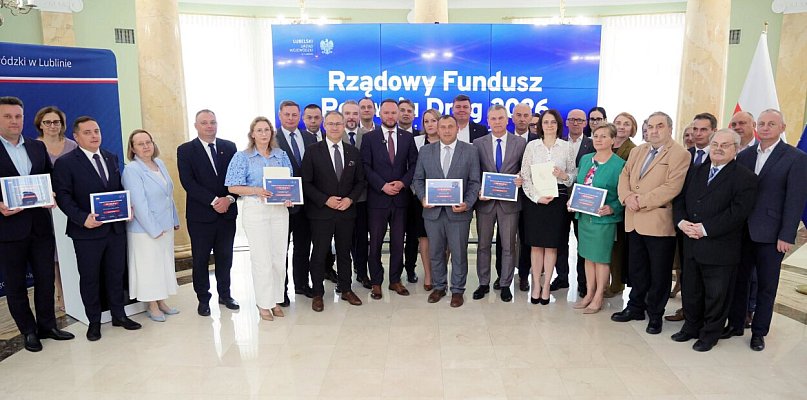 Ponad 32,6 mln zł na rozwój dróg w Lubelskiem. Podpisano 13 nowych umów