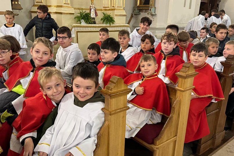 Pielgrzymka ministrantów do Krasnobrodu