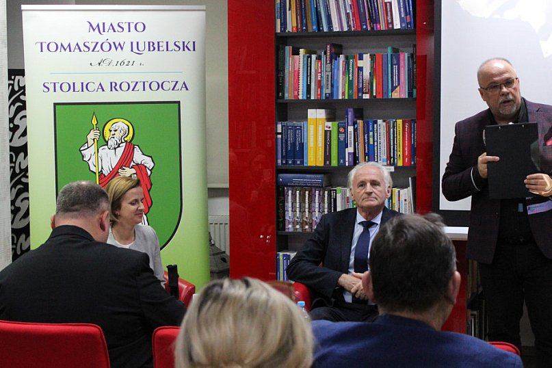 Krzesimir Dębski o Wołyniu - spotkanie w Tomaszowie Lubelskim