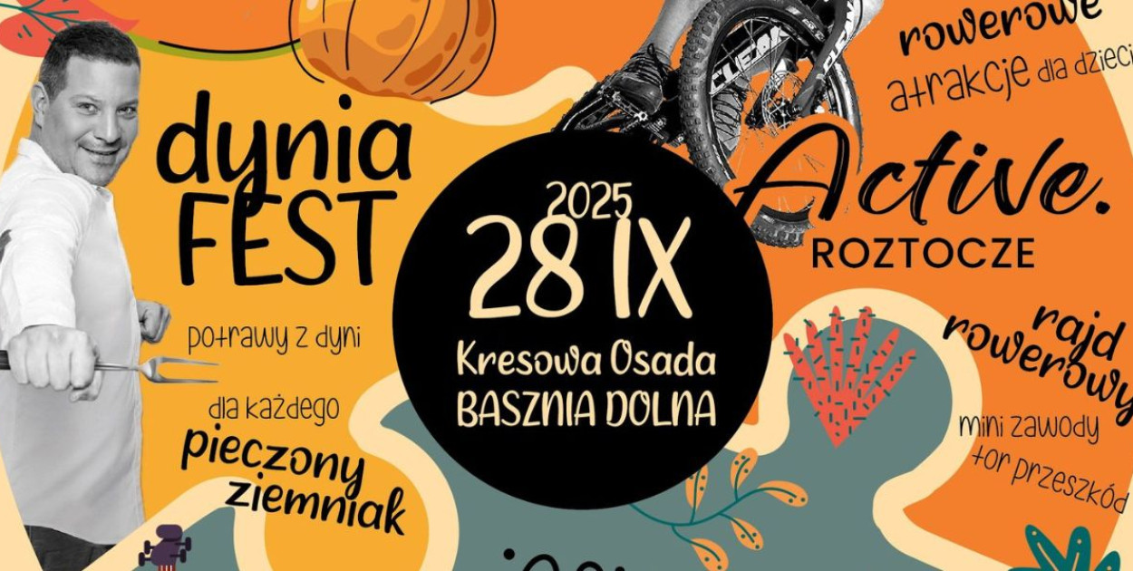 Dynia Fest i Active Roztocze 2025 – święto jesieni w Baszni Dolnej