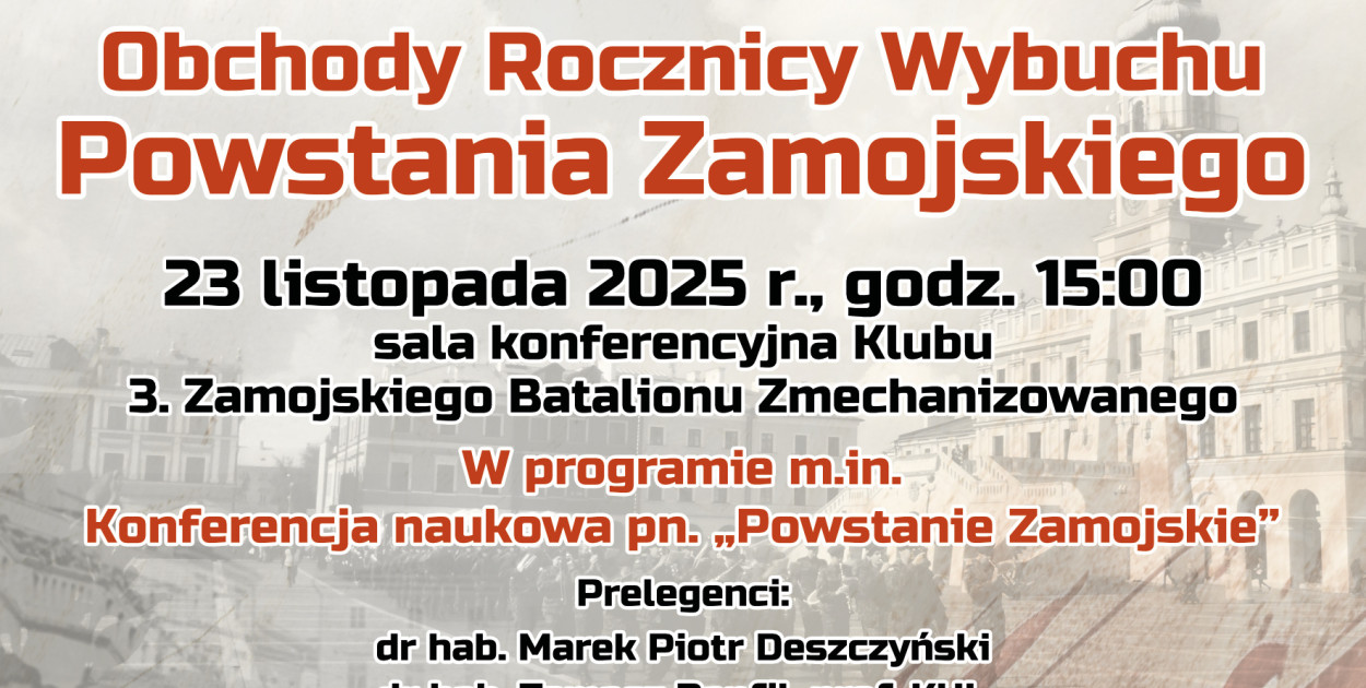 Materiał organizatora