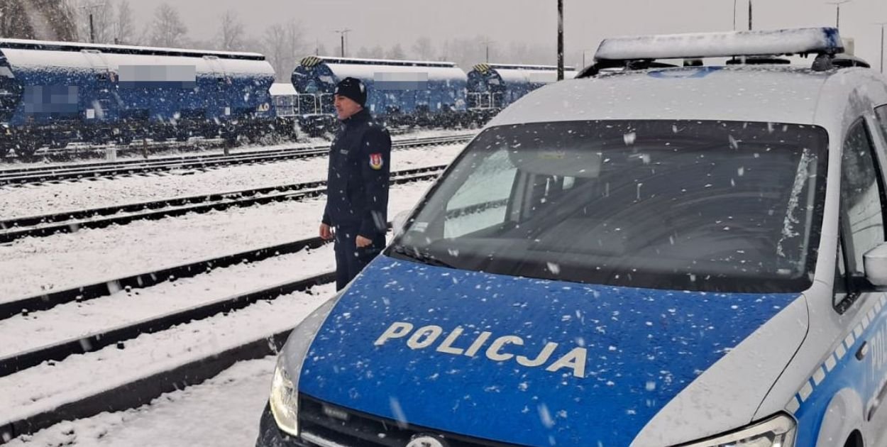 Wzmocnione patrole na kolei. Policja, SOK i WOT prowadzą operację „TOR”/Foto: KMP w Zamościu