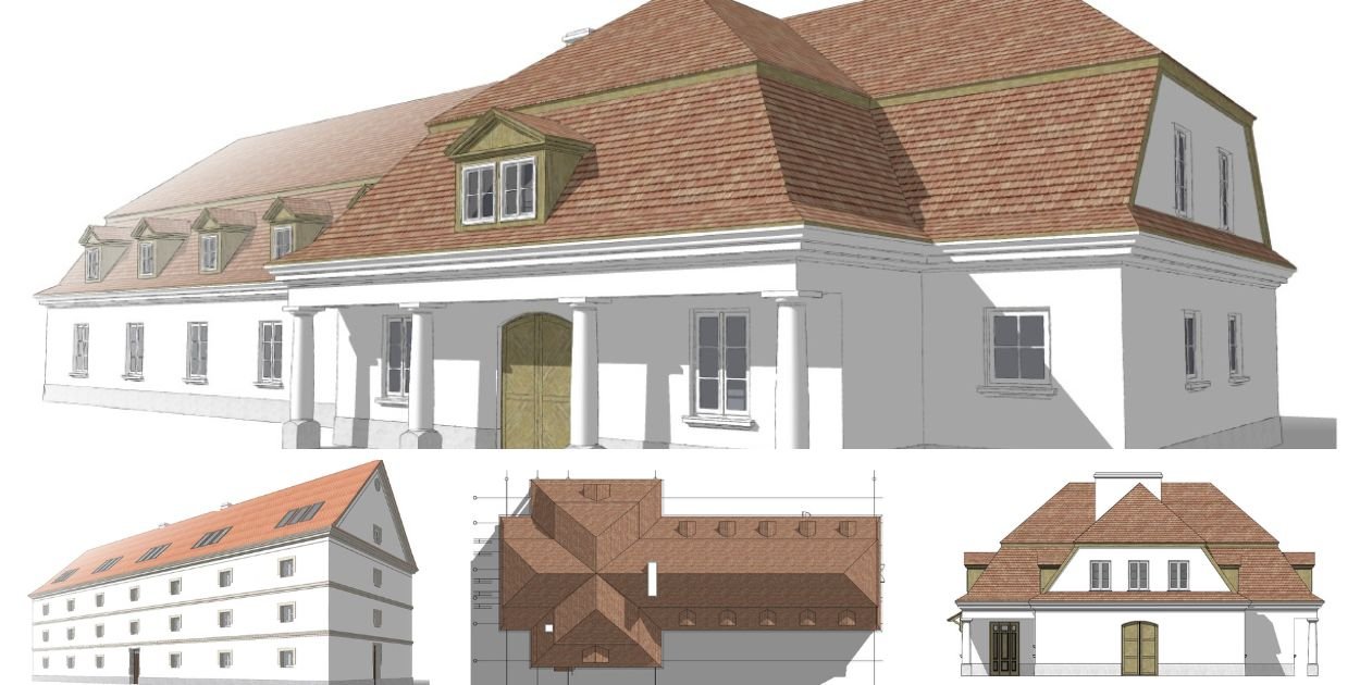 Obiekty Muzeum Kresów w Lubaczowie/Wizualizacje przygotował architekt Andrzej Novak-Zempliński Jr.