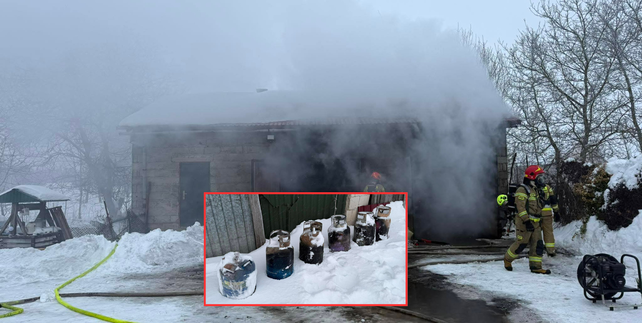 Chwile grozy w Miączynie-Kolonii. Było o krok od tragedii