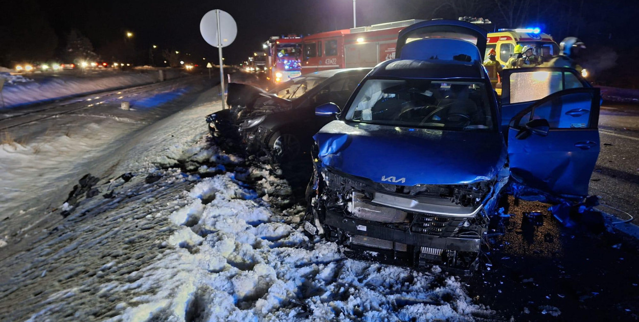 Odblokowana DK17 po wypadku w Krasnymstawie (aktl.)