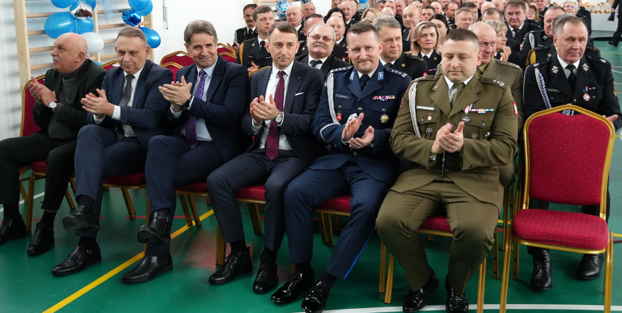 Opłatek strażaków z powiatu zamojskiego