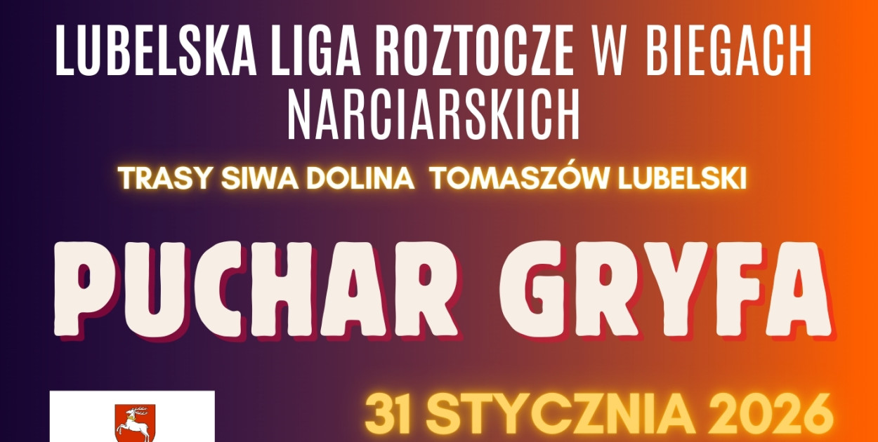 Biegi narciarskie o Puchar Gryfa w Tomaszowie Lub.
