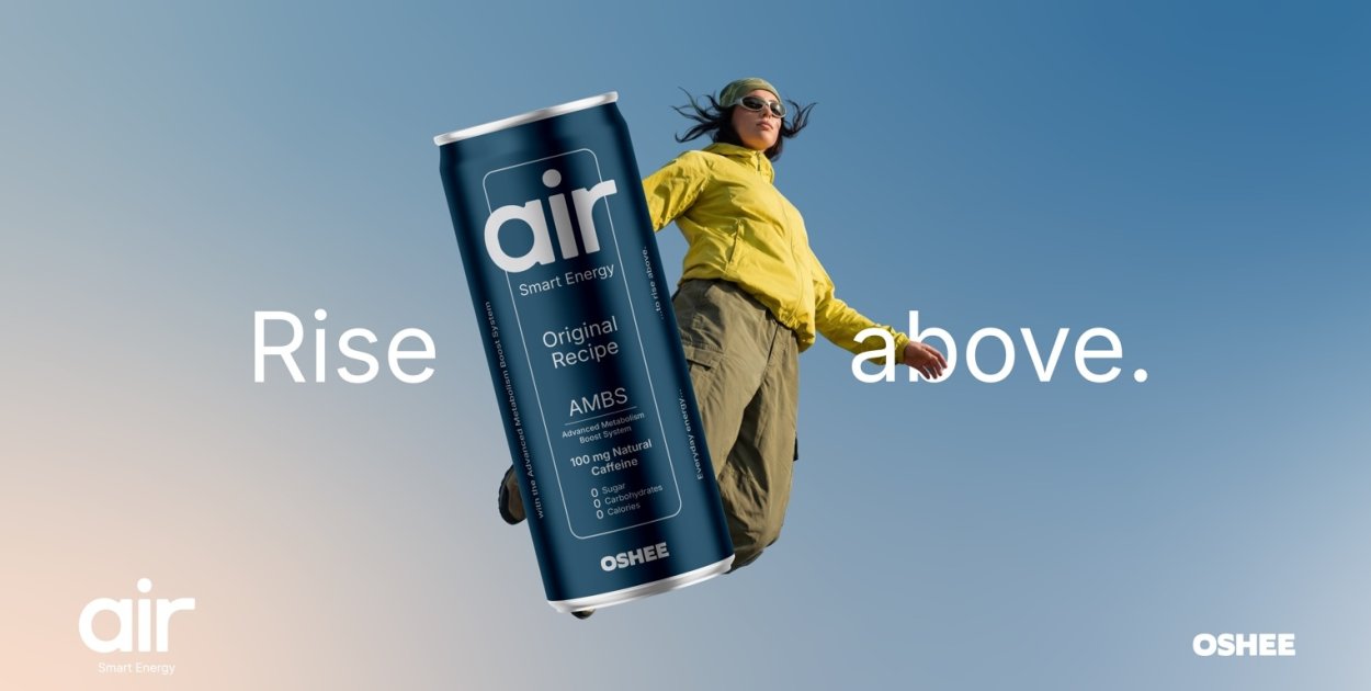 Nowa definicja energii. OSHEE prezentuje air - pierwszy w Polsce funkcjonalny napó