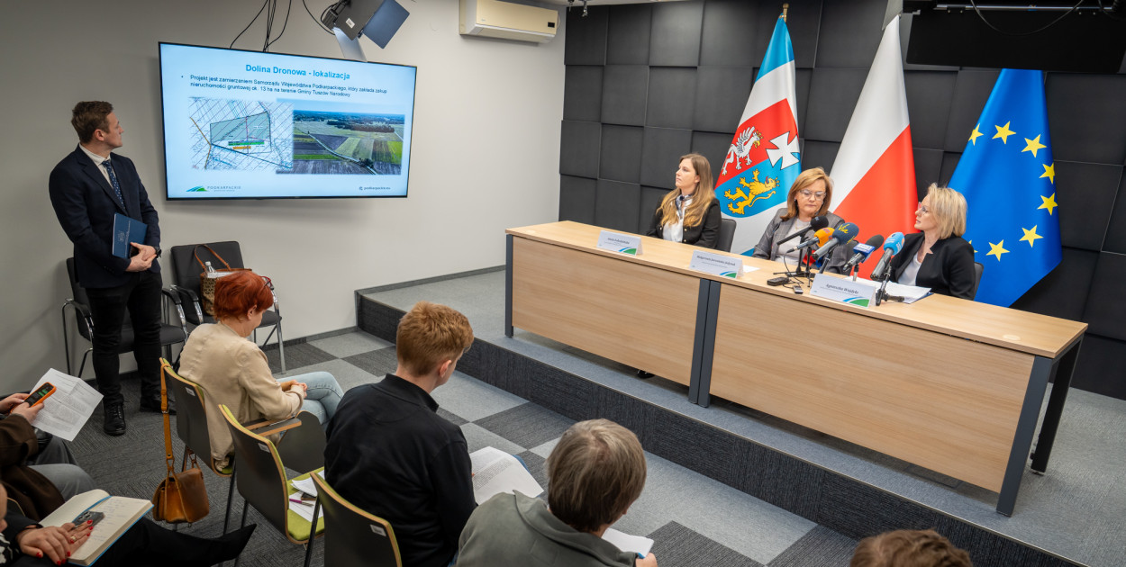 Podkarpackie/ W regionie ma powstać Dolina Dronowa za ok. 135 mln zł