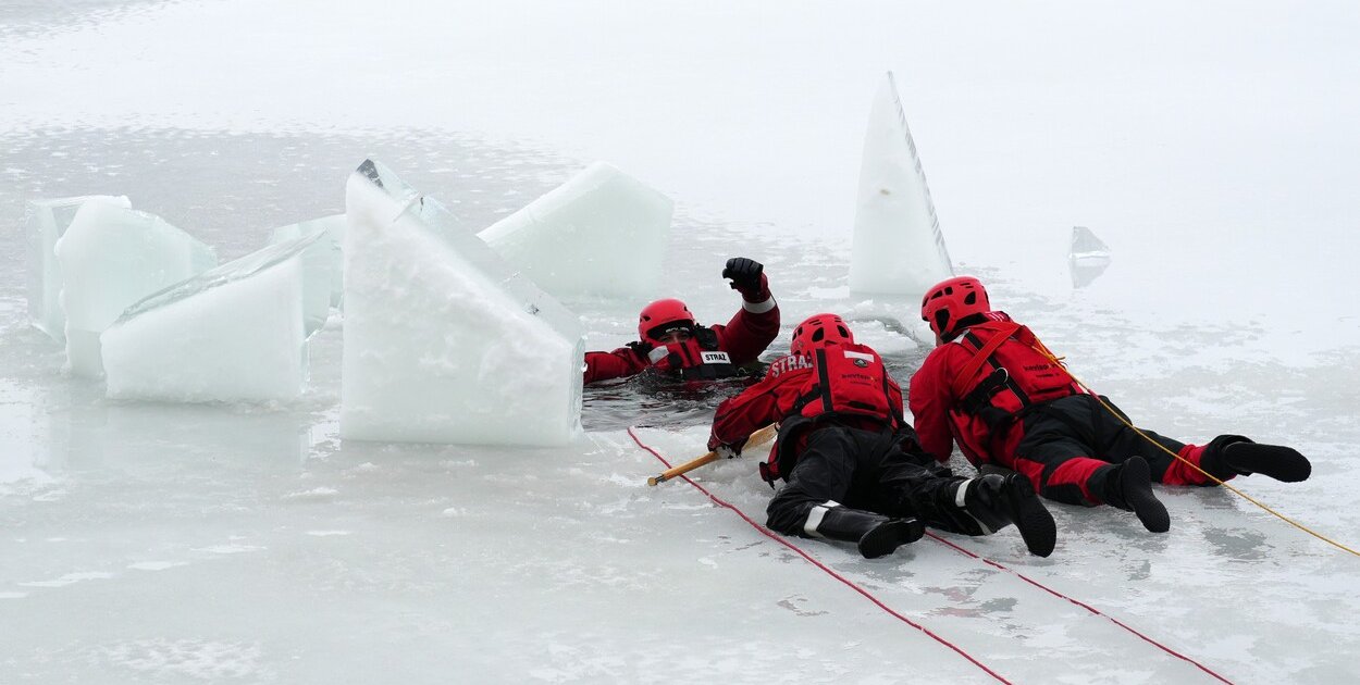 Ćwiczenia z ratownictwa w Nieliszu
