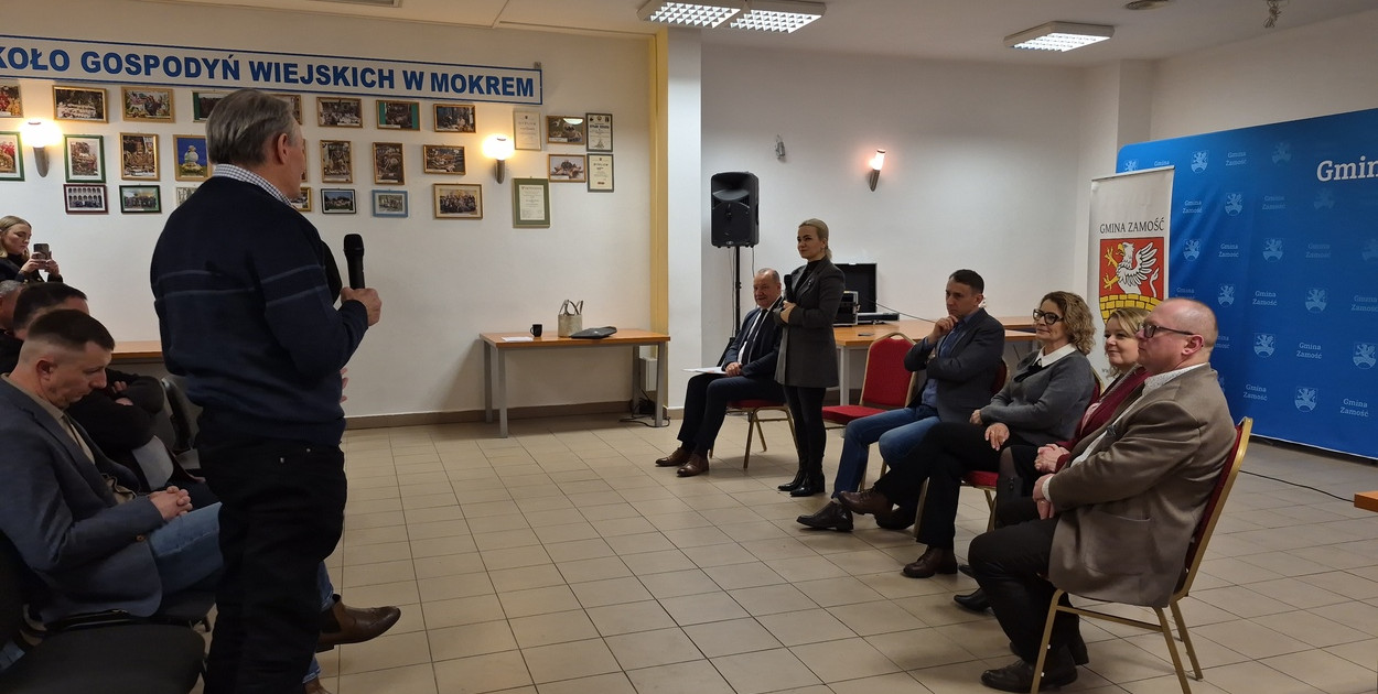 Wiceminister Gromadzka w Gminie Zamość. O czym mówili rolnicy?