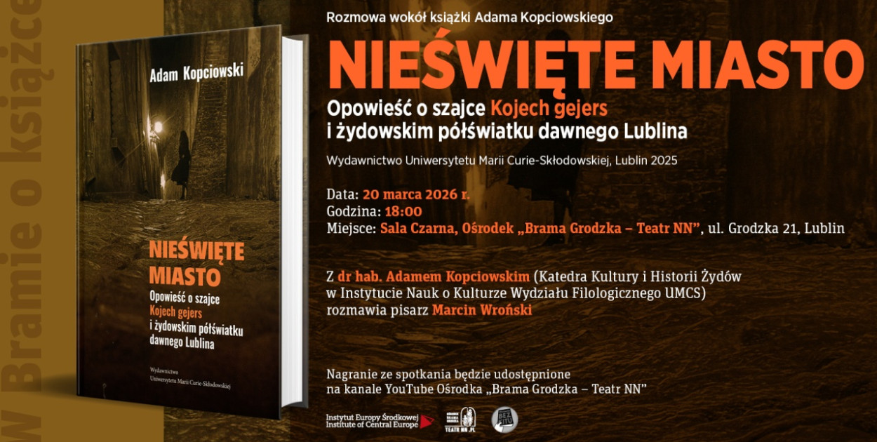 Historyk: pierwsza żydowska mafia na ziemiach polskich działała w Lublinie