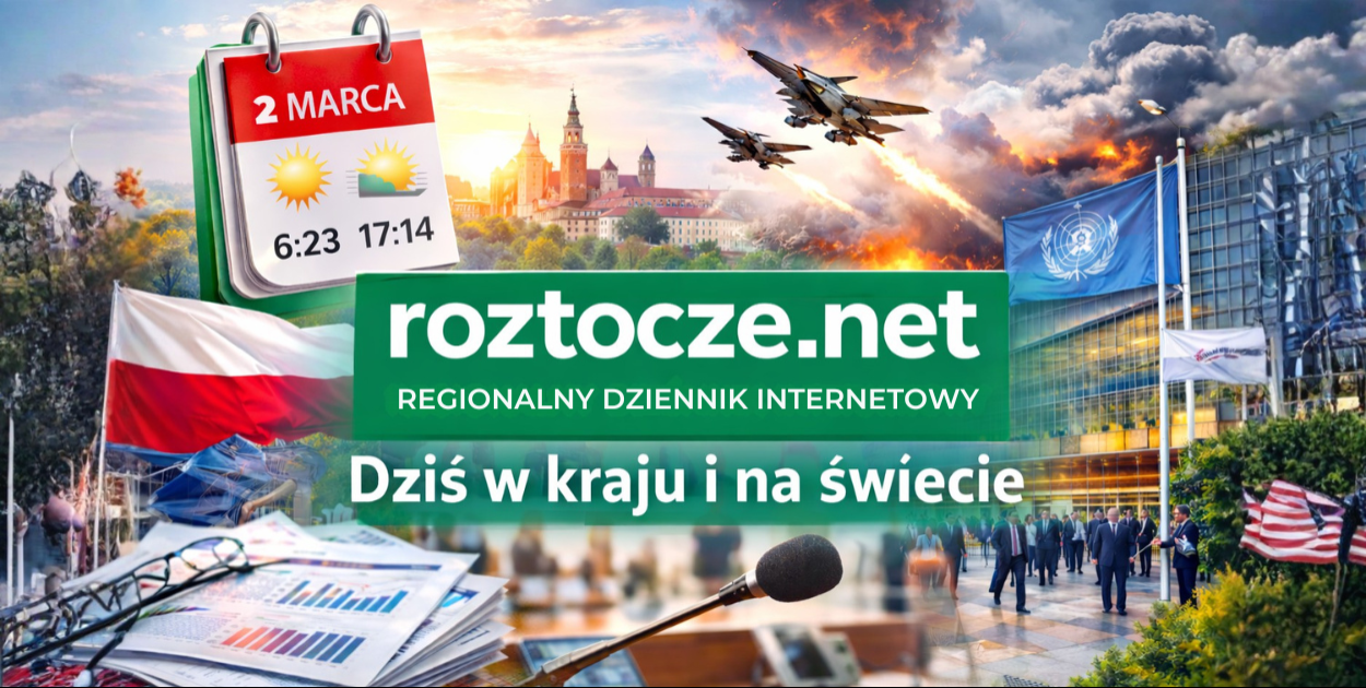 Dziś w kraju i na świecie (poniedziałek, 2 marca)
