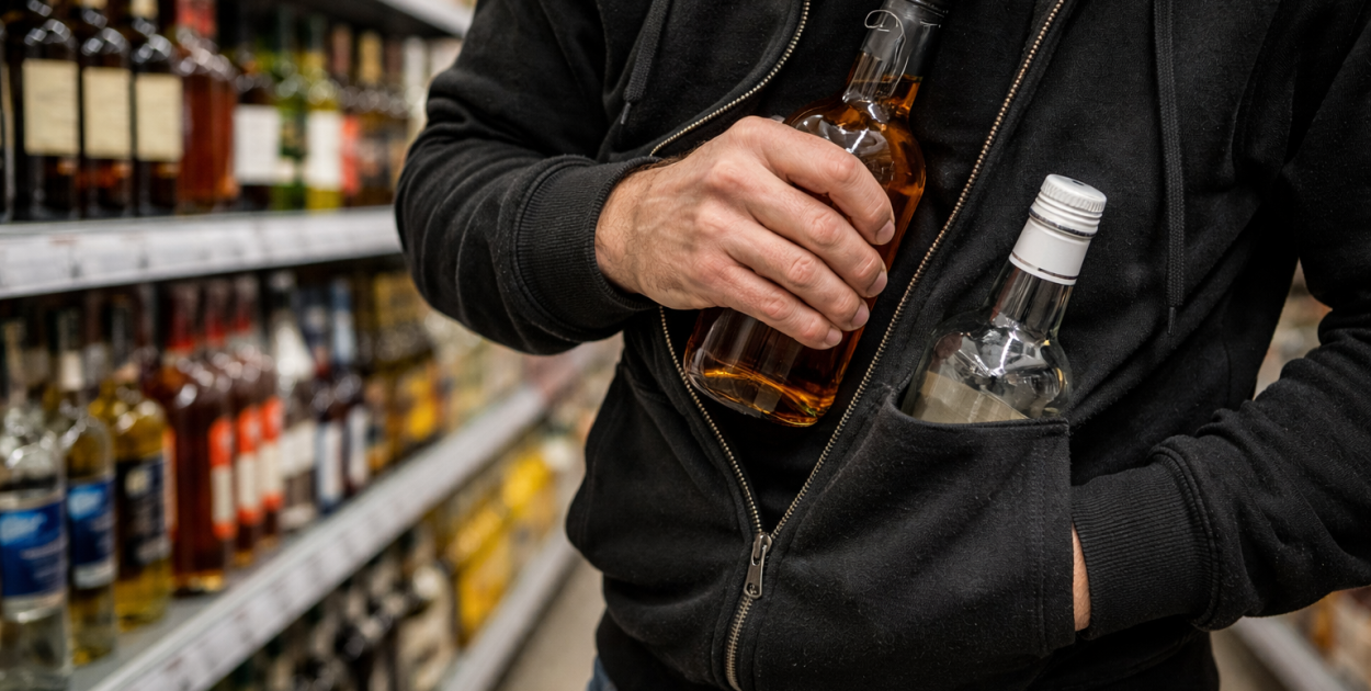 Policjant po służbie zatrzymał złodzieja w sklepie