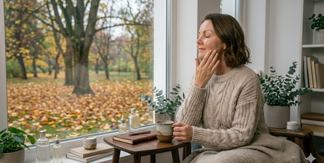 Lampa z czerwonym światłem – naturalne wsparcie w okresie jesiennej chandry