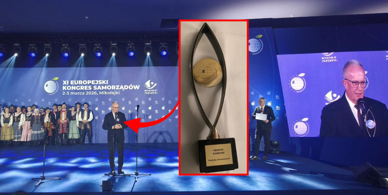 Starosta Henryk Karwan Samorządowcem Roku w Mikołajkach