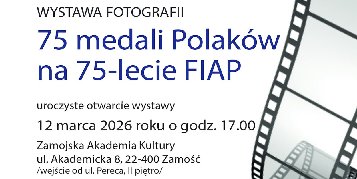 75 medali na 75-lecie FIAP. Pierwsza taka wystawa w Zamościu