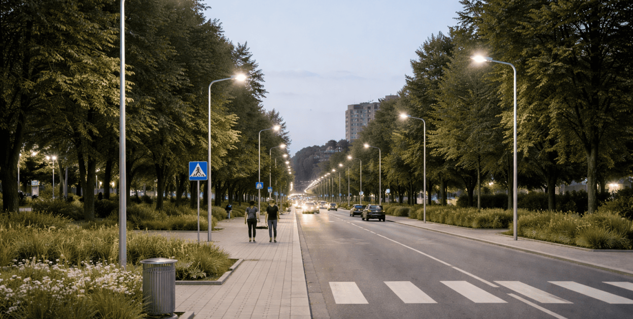 Bezpieczna przestrzeń po zmroku – co pełni decydującą funkcję w projektach nowocze