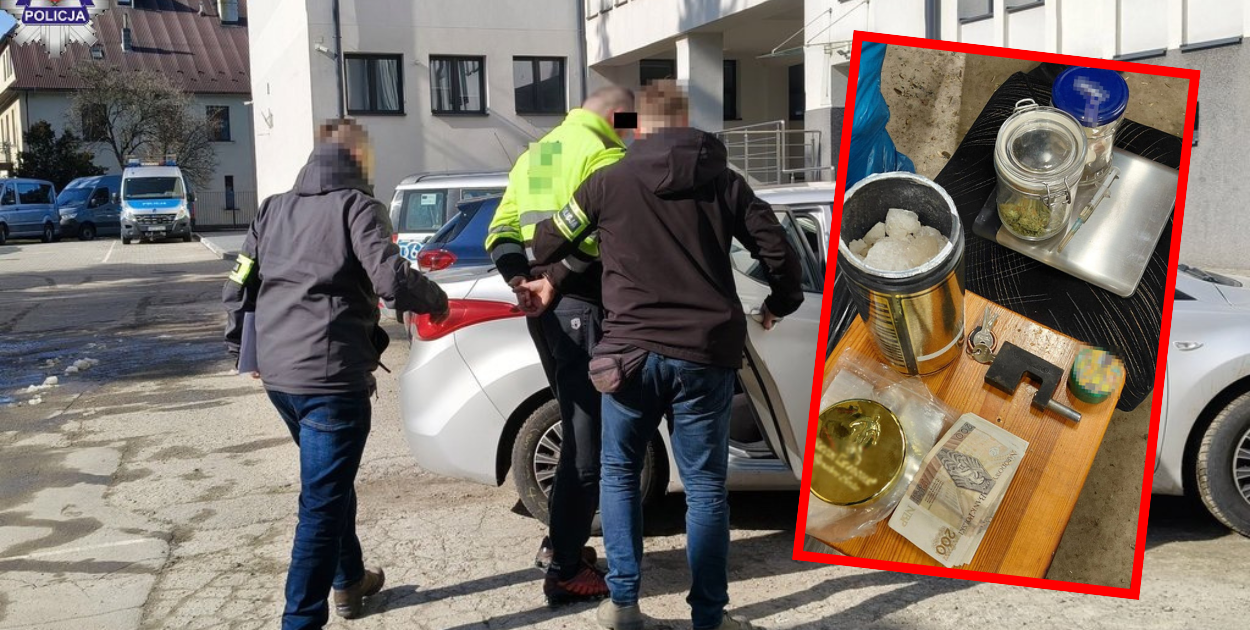 Narkotykowy nalot pod Zamościem