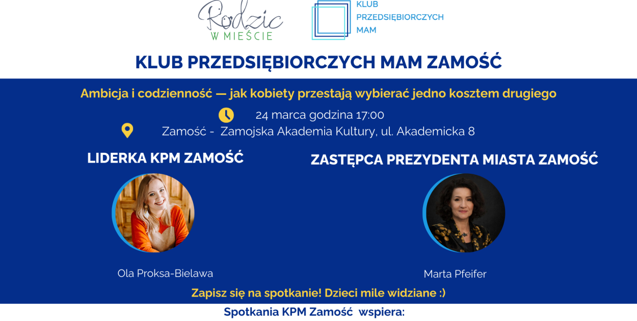 Marta Pfeifer gościem Przedsiębiorczych mam