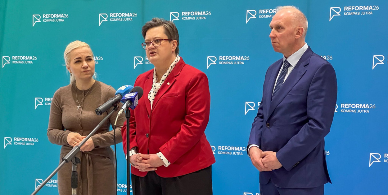 Sekretarz stanu Katarzyna Lubnauer w Biłgoraju