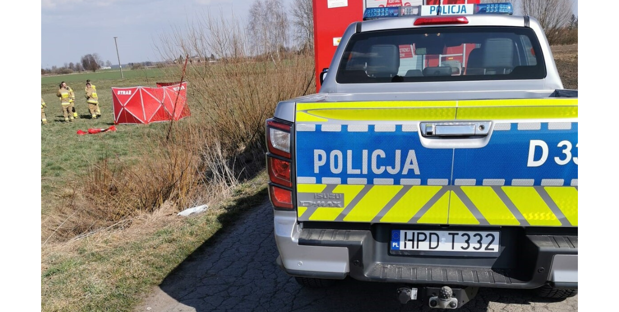 Czermno: Ciało 62-latka znalezione w rowie melioracyjnym
