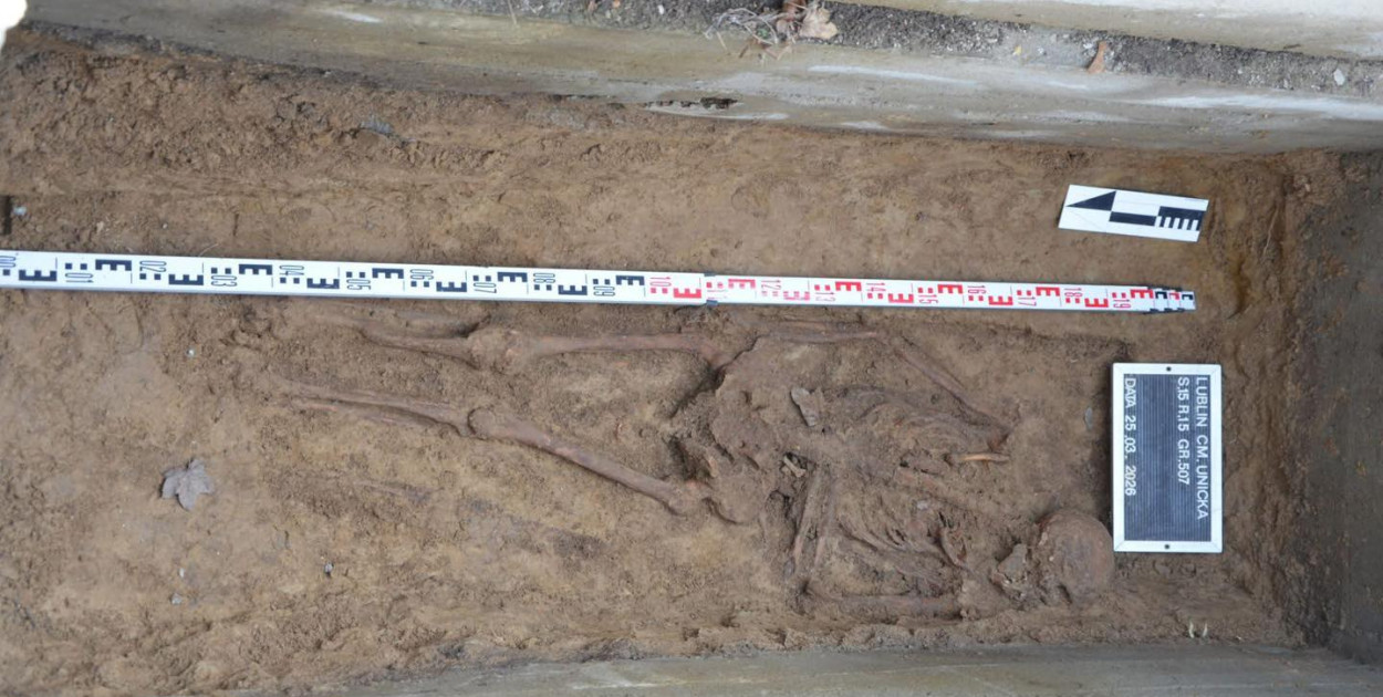 Lublin/ IPN odnalazł szczątki prawdopodobnie więźniów straconych na Zamku