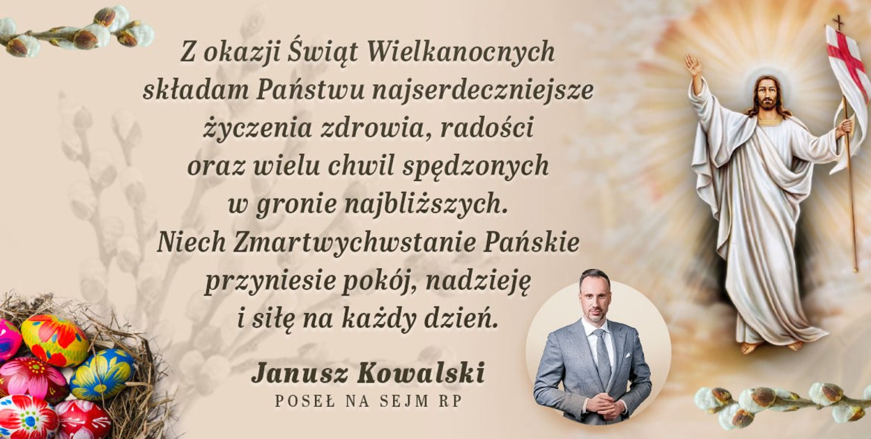 Poseł na Sejm RP Janusz Kowalski