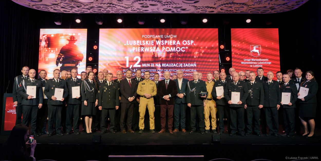 Lubelskie wspiera OSP