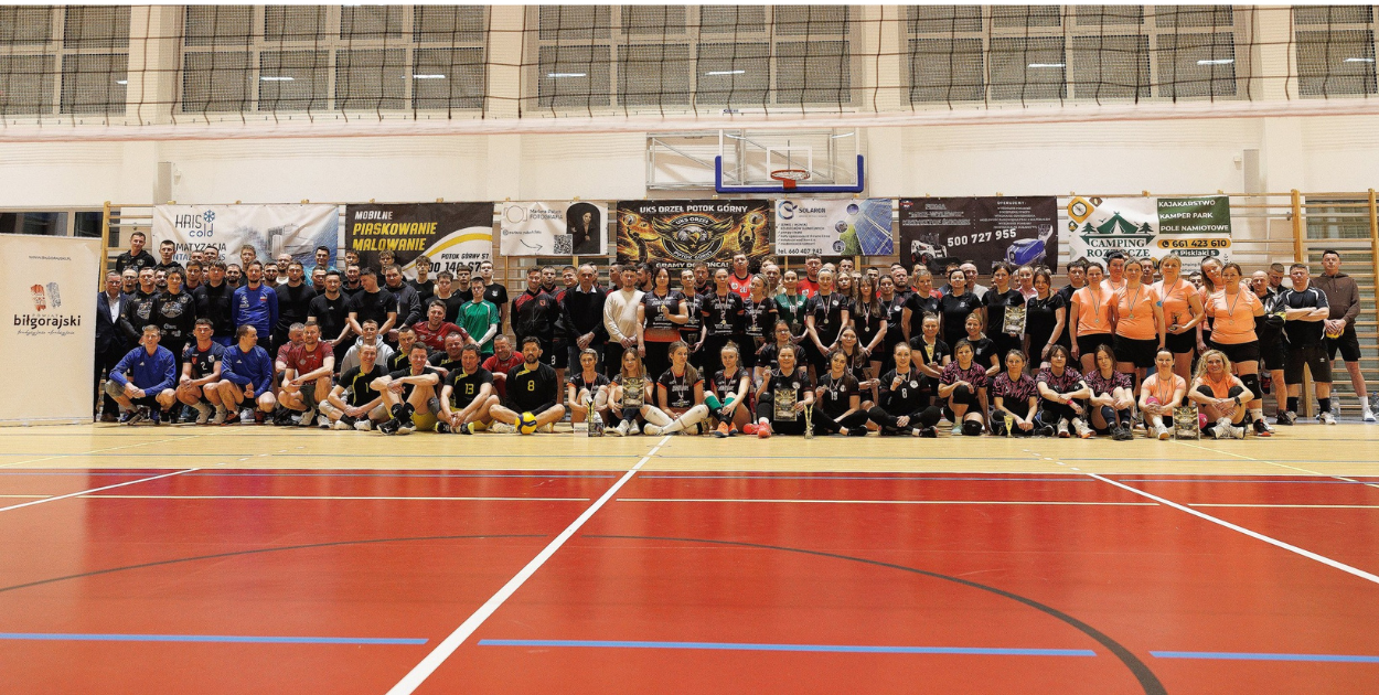 Nocny Turniej Siatkówki w Potoku Górnym. Wielkie emocje