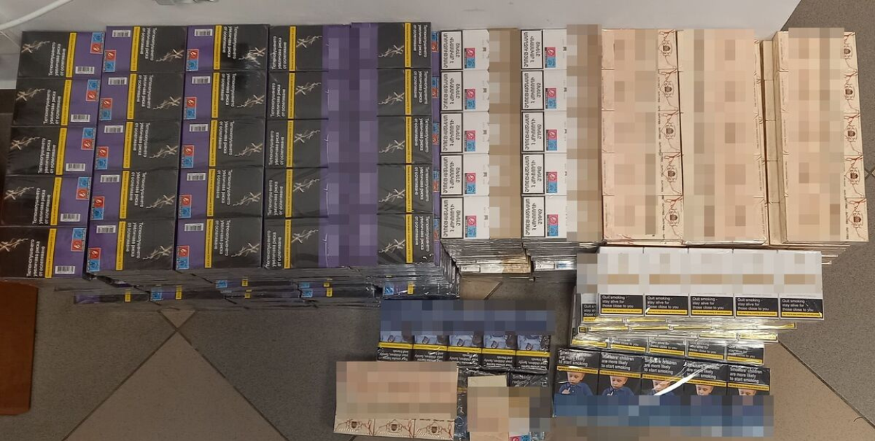 Janów Lubelski: 21 tys. papierosów bez akcyzy w samochodzie