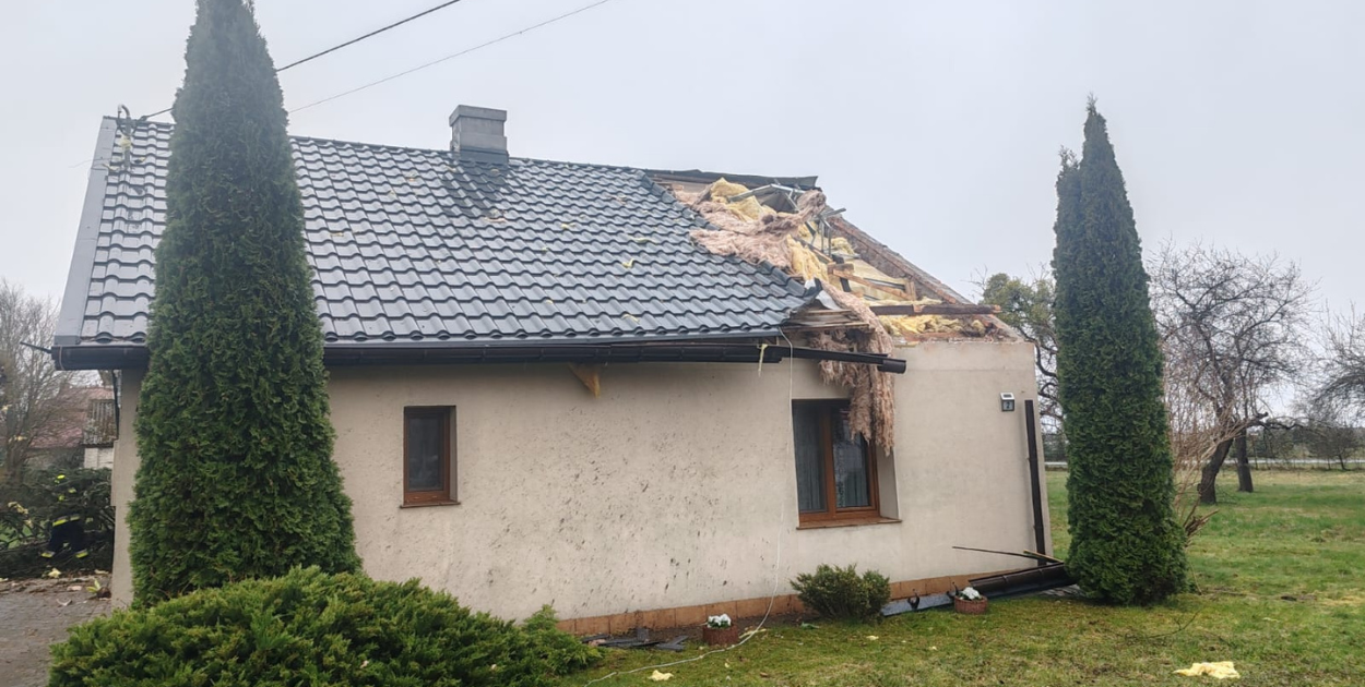 Silny wiatr i burze w Lubelskiem. 397 interwencji straży