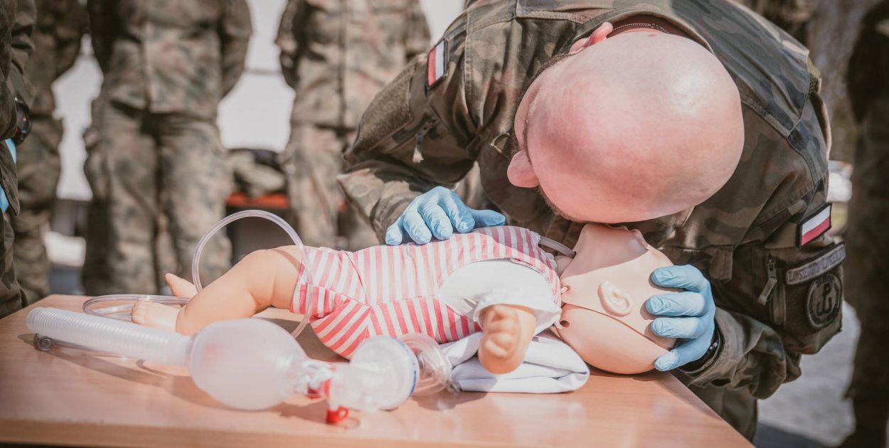 Żołnierze 2 LBOT na kursie KPP