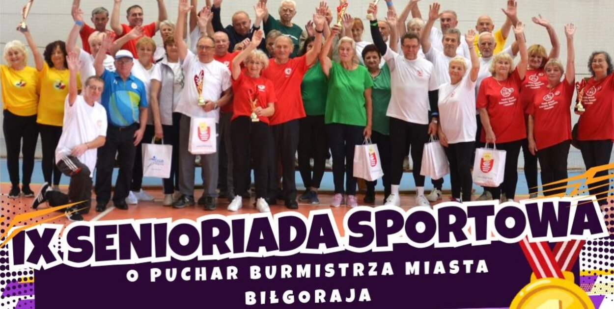 Senioriada w Biłgoraju: sport, radość i rywalizacja bez względu na wiek