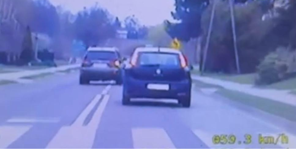 Hrubieszów: Niebezpieczne wyprzedzanie. Policja nie miała litości