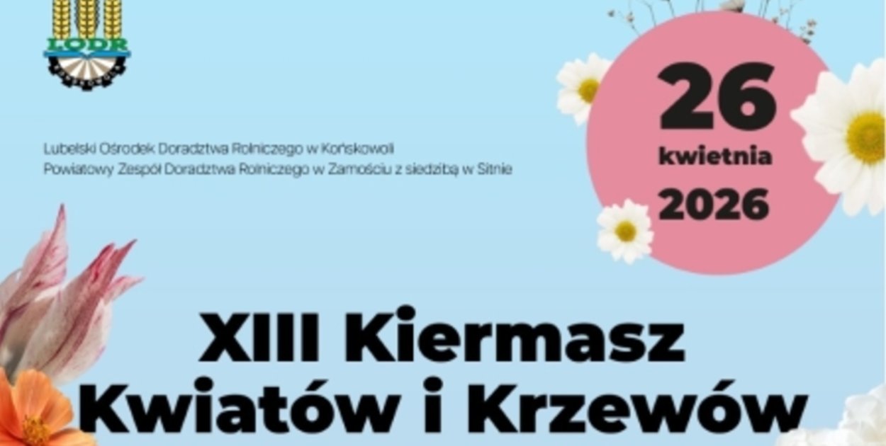 XIII Kiermasz Kwiatów i Krzewów w Sitnie