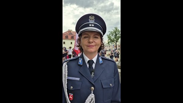 Święto Policji. Dorota Krukowska-Bubiło oficer prasowy KMP w Zamościu