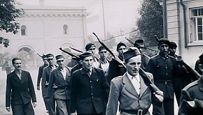 25 lipca 1944 r. uroczyste ukazanie leśnych oddzia