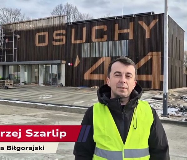 Muzeum Partyzantów Polskich Osuchy 44 w ostatniej fazie prac budowlanych.