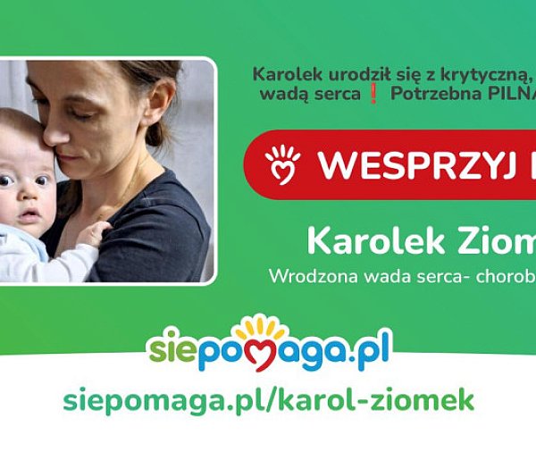 Karolek Ziomek z Księżpola walczy o serce